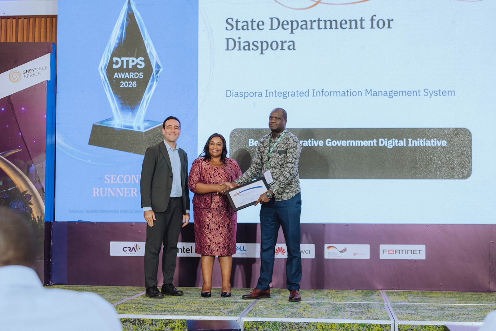 DIASPORA AFFAIRS ONCE AGAIN FETED FOR DIGITAL SERVICES INNOVATION