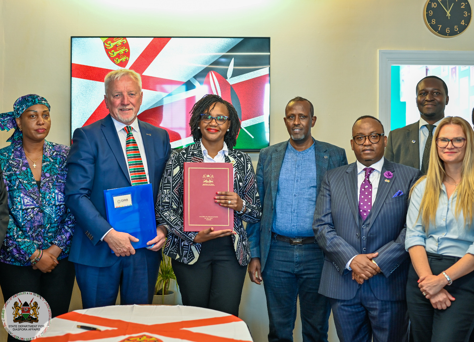 KENYA AND JERSEY FIRM SIGN HISTORIC AGREEMENT TO PROMOTE ETHICAL LABOUR MIGRATION