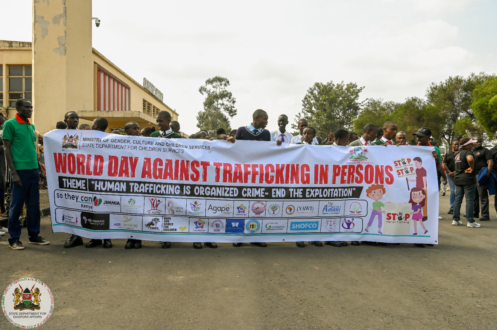 DIASPORA AFFAIRS JOINS WORLD DAY AGAINST TRAFFICKING IN PERSONS COMMEMORATION IN NAKURU