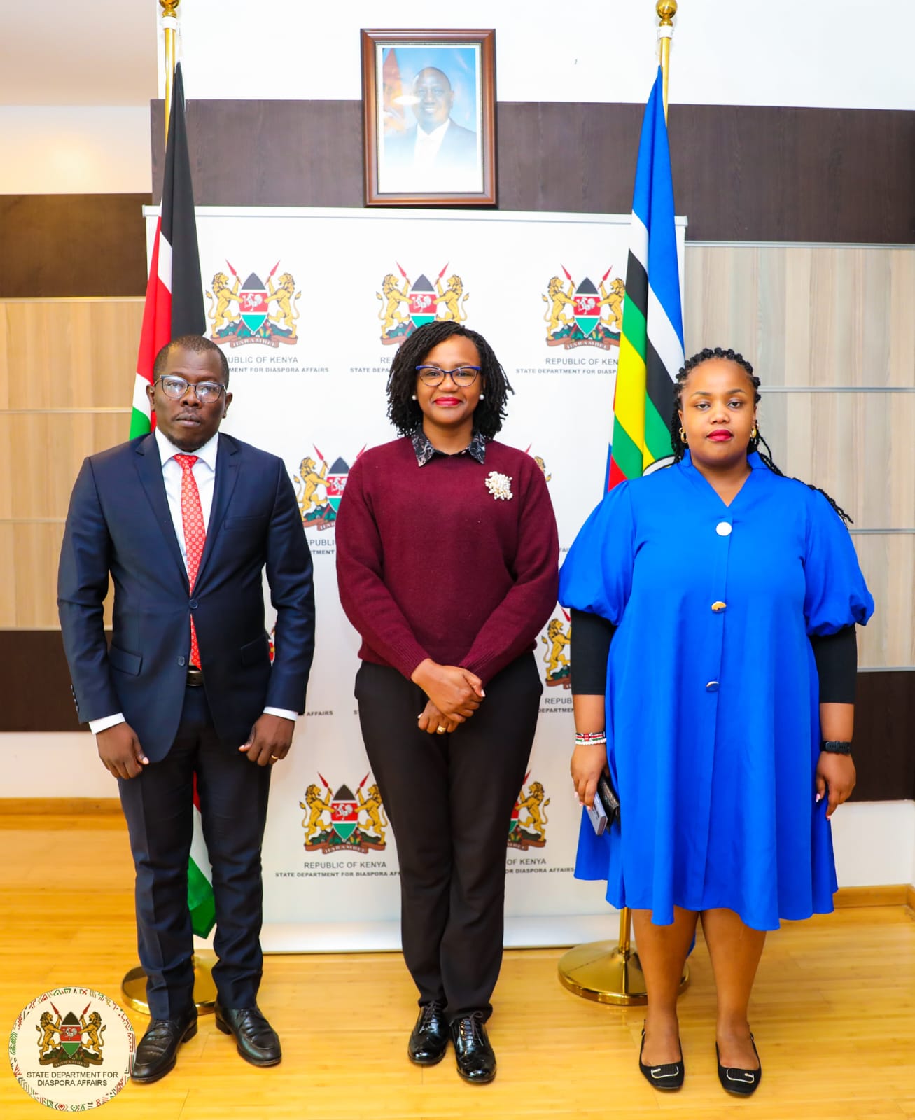 PS NJOGU HOSTS OFFICIALS OF THE KENYA DIASPORA COMMUNITY IN RWANDA