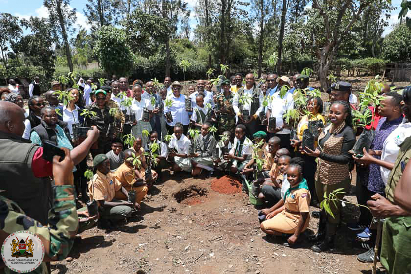 MAZINGIRA DAY 2025-SDDA STAFF MARK THE DAY BY PLANTING OVER 2,200 FRUIT TREE SEEDLINGS