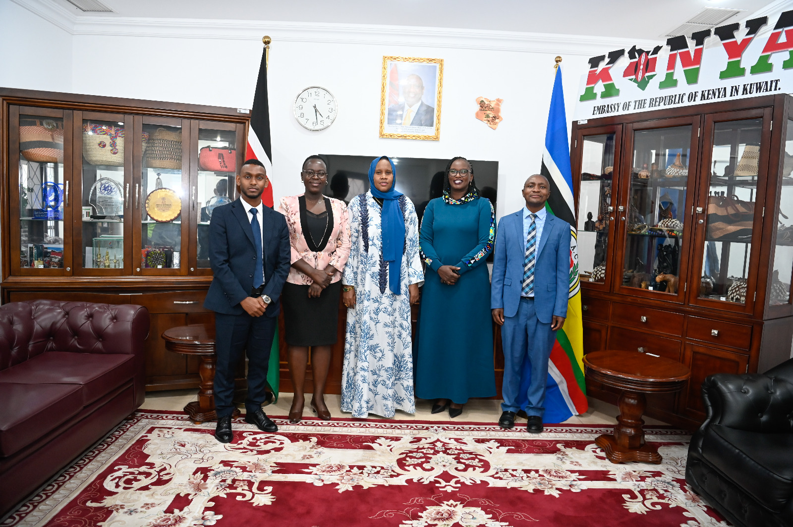 SKILLS & EXPERTISE DIRECTOR PAYS A COURTESY CALL ON KENYAâ€™S ENVOY IN KUWAIT