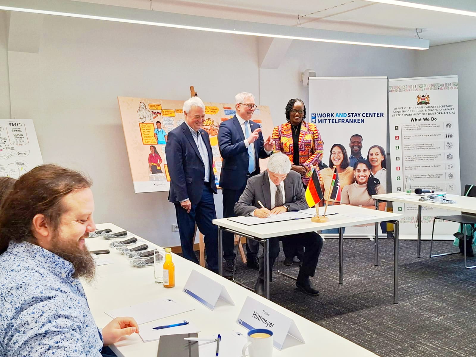 SIGNING OF THE LETTER OF INTENT WITH IHK NUREMBERG