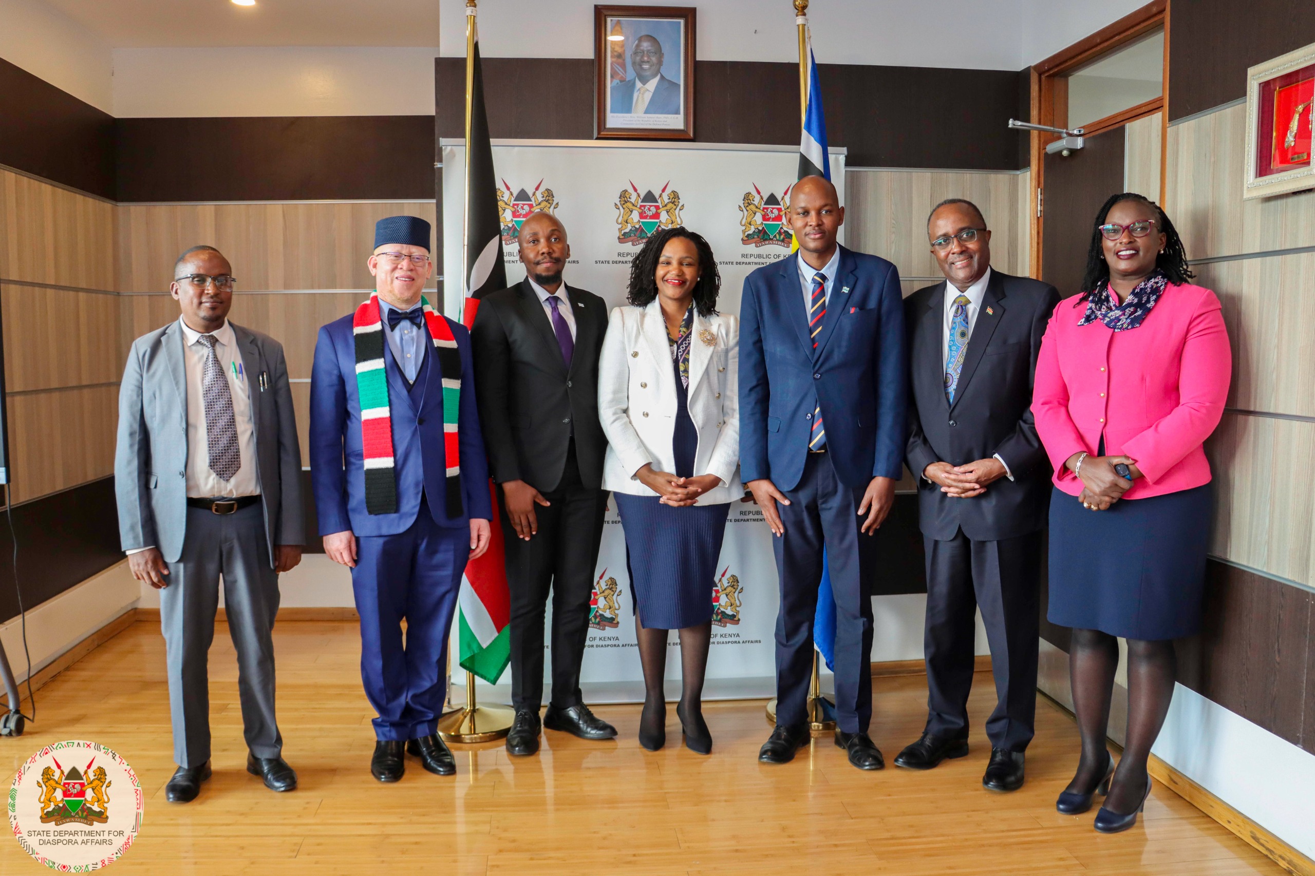 BOTSWANA DELEGATION PAYS A COURTESY CALL ON PS NJOGU