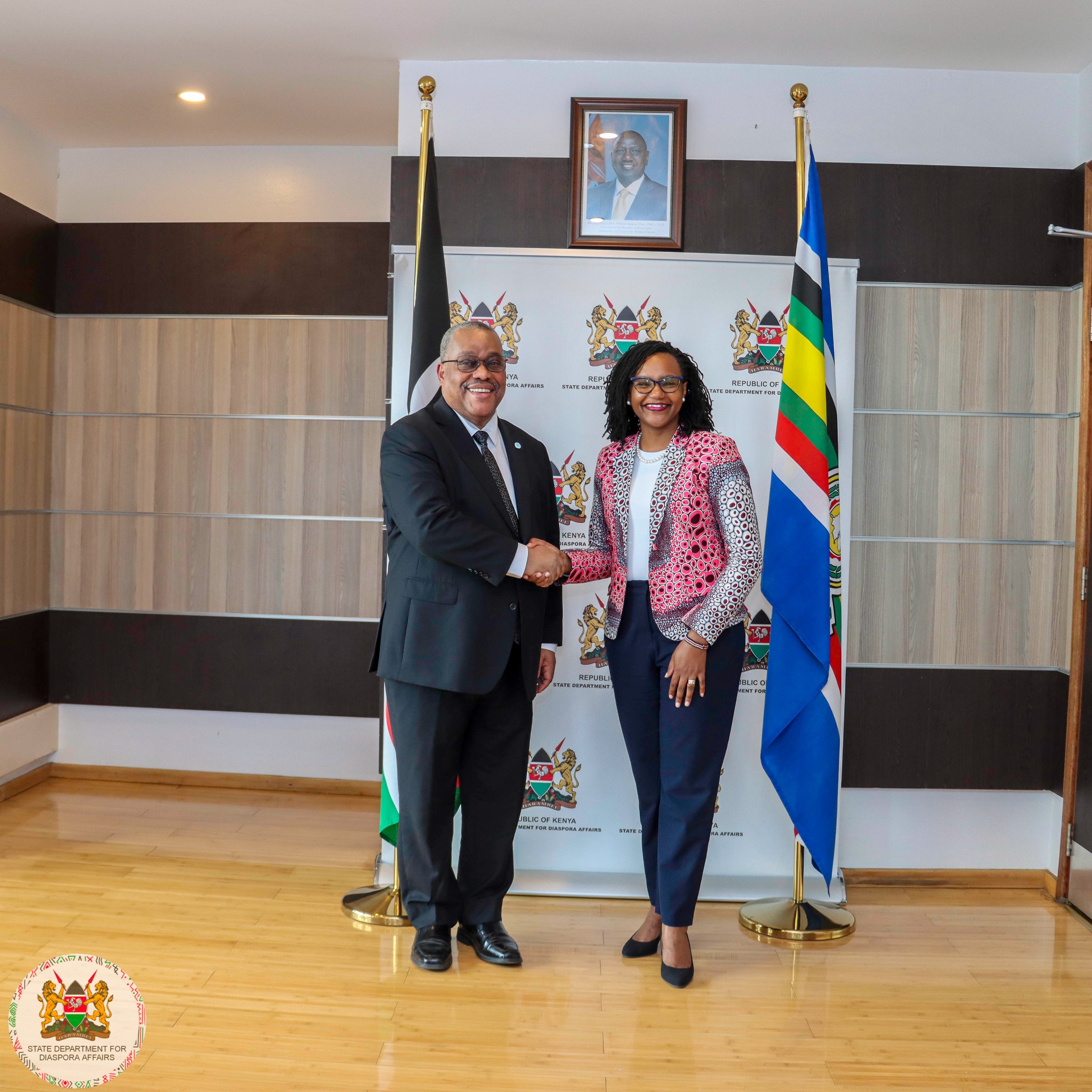 PS NJOGU MEETS THE UNITED NATIONS RESIDENT COORDINATOR IN KENYA