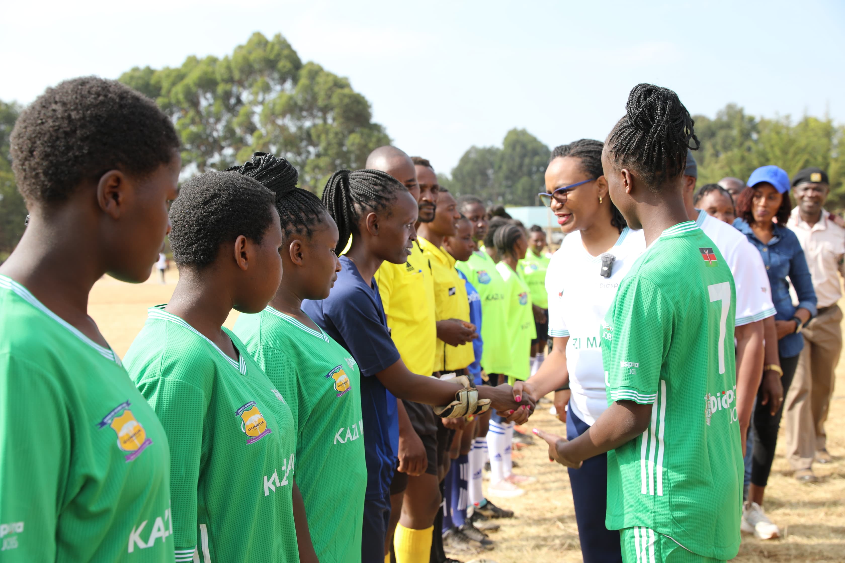 INAUGURAL KAZI MAJUU FOOTBALL TOURNAMENT-DIASPORA MASHINANI ADVANCED THROUGH SPORTS DIPLOMACY