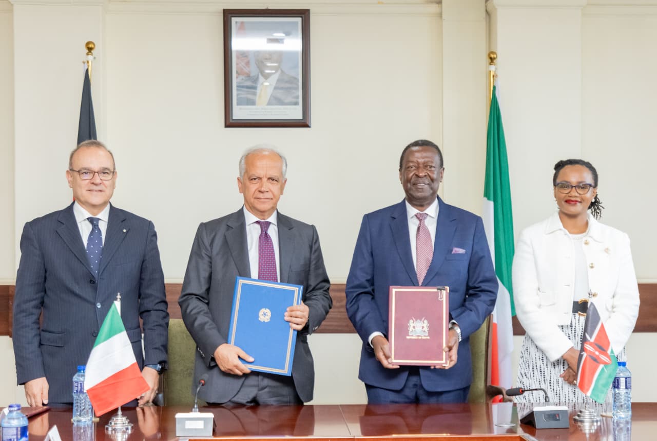 JOINT COMMUNIQUÉ ON THE SIGNING OF THE KENYA-ITALY MoU ON MIGRATION AND MOBILITY IN NAIROBI, BY H.E. HON. DR. MUSALIA MUDAVADI, EGH PRIME CS AND CS FOR FOREIGN AND DIASPORA AFFAIRS OF THE REPUBLIC OF KENYA AND H.E. HON. MATTEO PIANTEDOSI MINISTER OF THE INTERIOR OF THE ITALIAN REPUBLIC