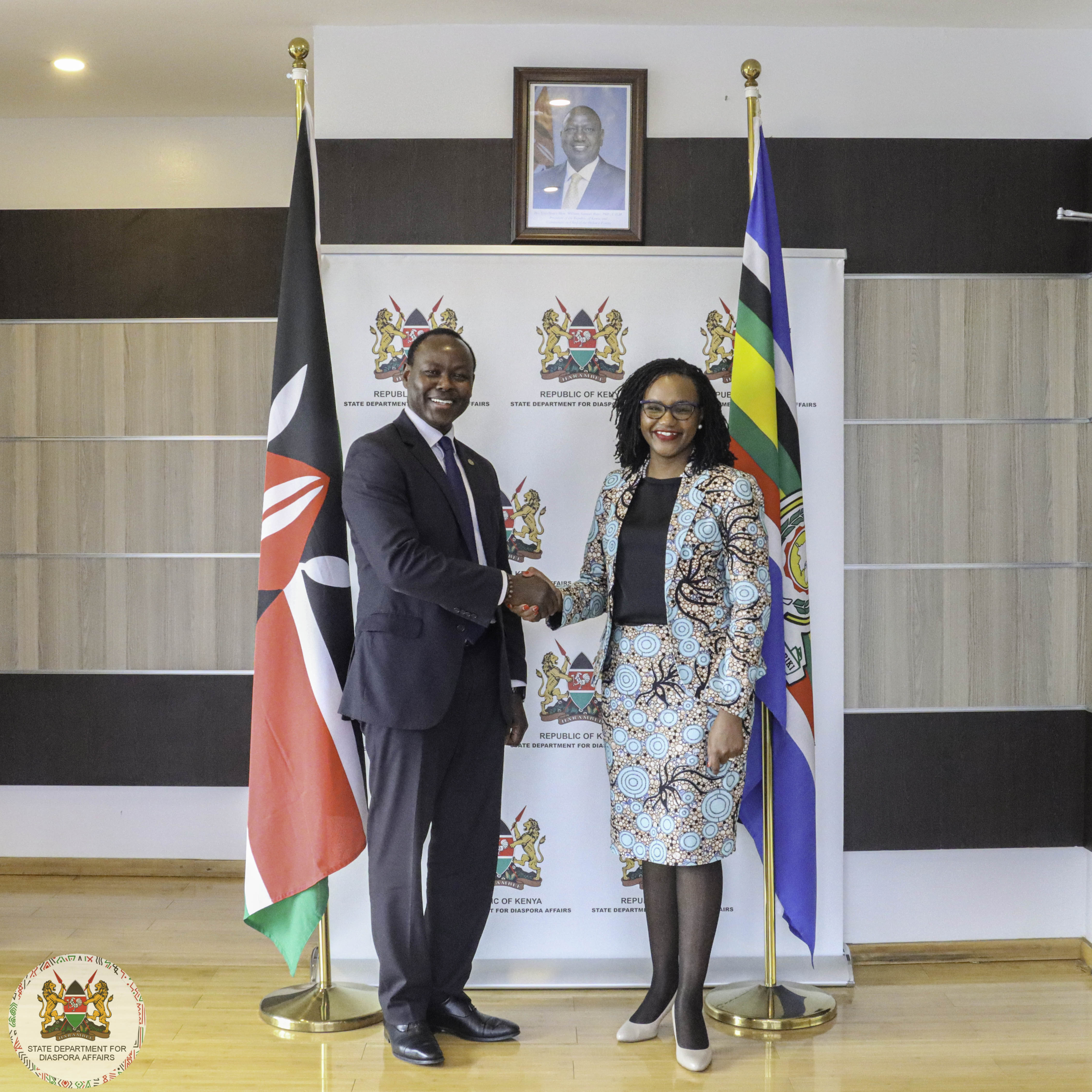 PS NJOGU HOSTS US-BASED KENYAN HEALTHCARE PROFESSIONAL AHEAD OF SPECIALIST CAMP AT KUTRRH